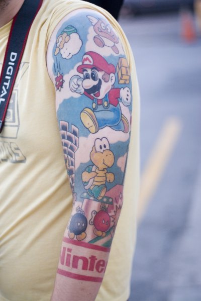 Nintendo Tattoo