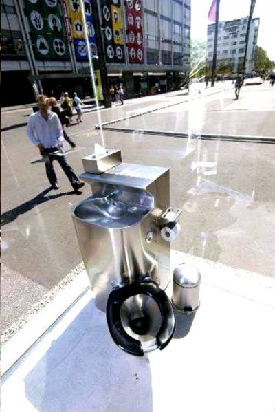 One Way Mirror Toilet Inside
